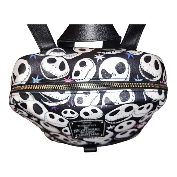 NWT Nightmare Before Christmas Backpack Handbag Jack Skellington Black Pink Blue main image 6